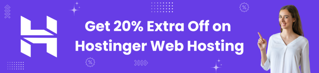 Hostinger 20% off