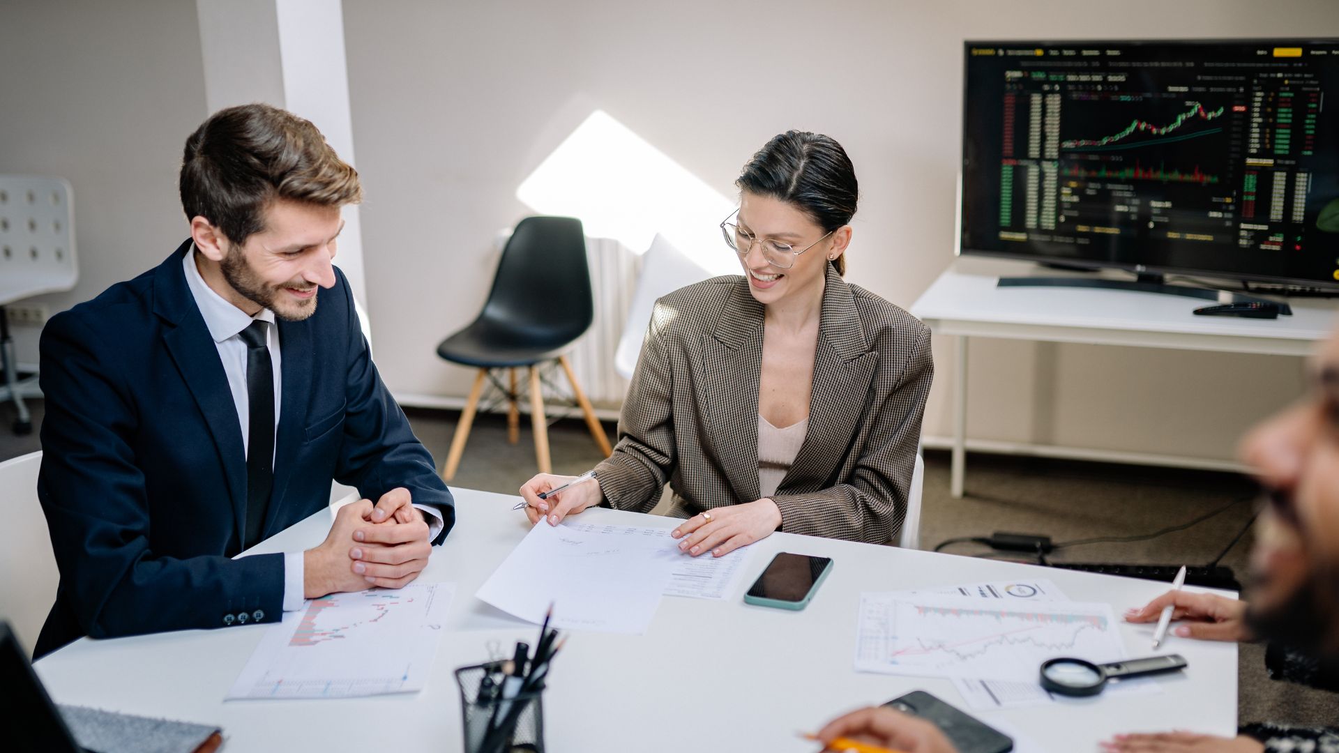 Growing business chart showing increased calls handled by AI