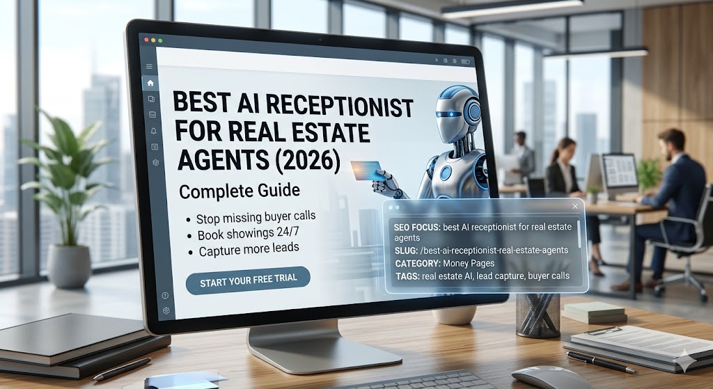 Best AI Receptionist for Real Estate Agents (2026)