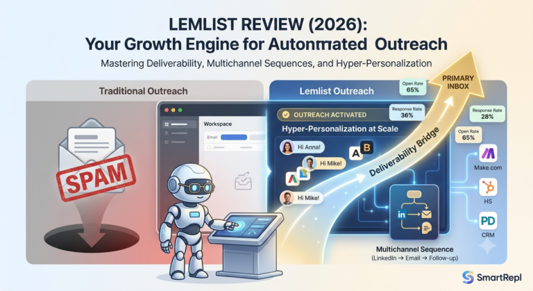 Lemlist review and multichannel sales engagement platform workflow infrastructure dashboard